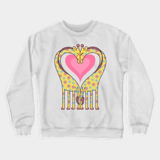 Love giraffes Crewneck Sweatshirt